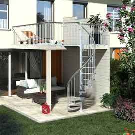 DOLLE Aussentreppe Gardenspin 307,5-352,5 cm Trimax