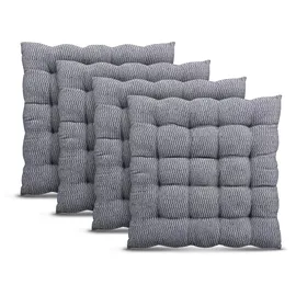 BestLivings Sitzkissen 40 x 40 cm grau 4 St.
