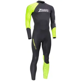 Zoggs Neoprenanzug Explorer Tour Schwarz/Gelb M