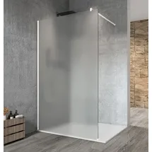 Gelco VARIO WHITE Dusch-Glasteil, Wandmontage, Milchglas, 1100 mm - Weiß