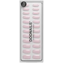 DOONAILS Soft Gel Press Ons Jetset Short Coffin