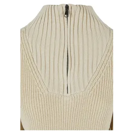 URBAN CLASSICS Oversized Knit Troyer Beige XL