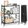 Vevor Küchenregal 33 x 76 x 91 cm Schwarz