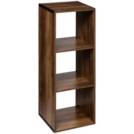 5 five simply smart Säulenregal 100,5 cm Dunkelbraun