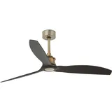 FARO Just Fan 128 cm Deckenventilator altgold/schwarz
