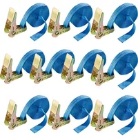 Arebos Spanngurte 6 m 800 kg 25 mm 10