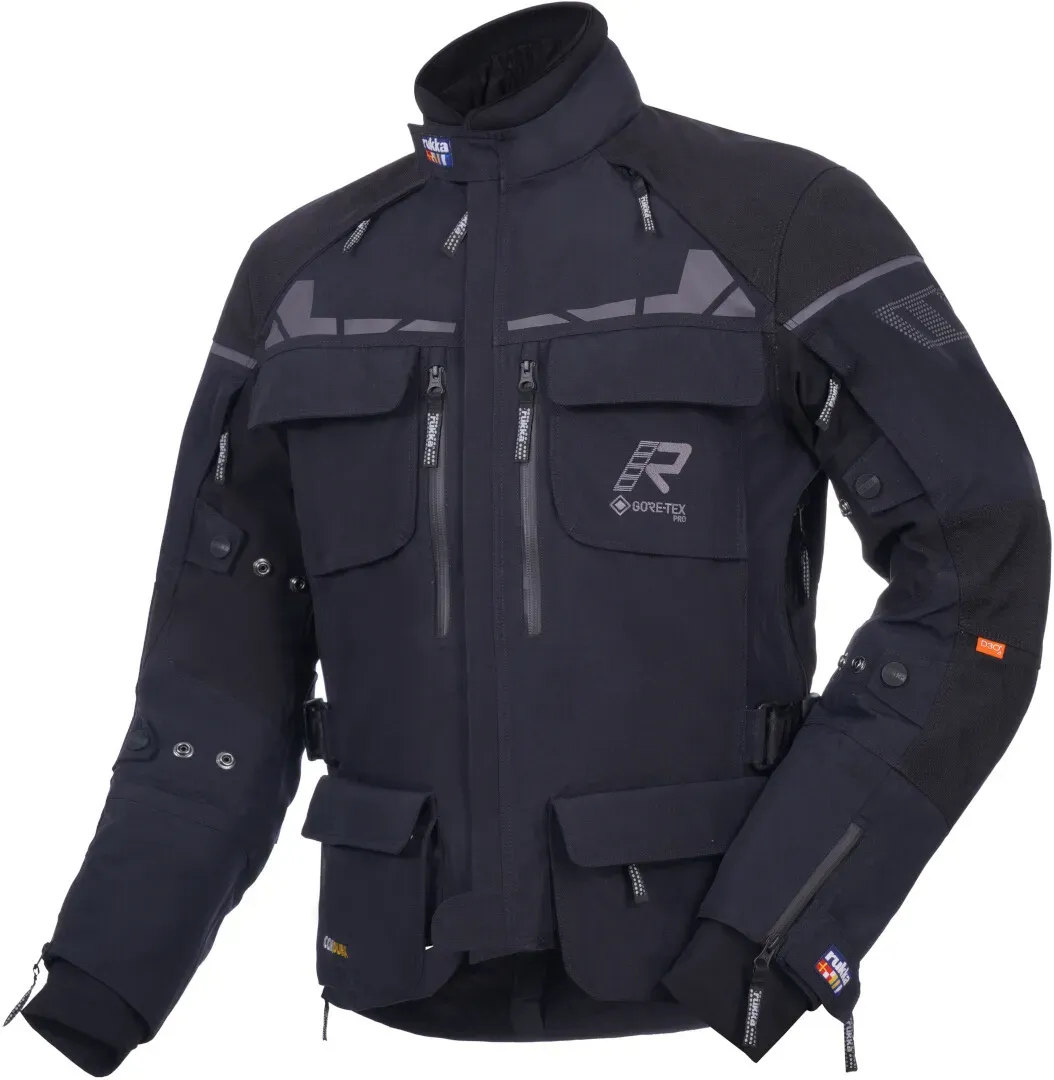 Rukka Ecuado-R Motorfiets textiel jas, zwart, 54 Voorman