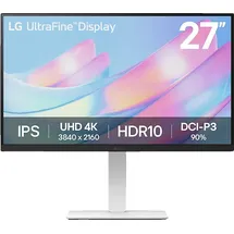 LG 27US550-W 27 Zoll UHD 4K Monitor (5 ms Reaktionszeit, 60 Hz)