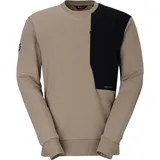 Scott Crewneck Pullover Beige / Schwarz L