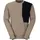 Scott Crewneck Pullover Beige / Schwarz L
