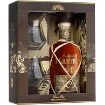 Plantation Rum Barbados XO 20th Anniversary 40% vol 0,7l  in Geschenkbox mit 2 Gläsern