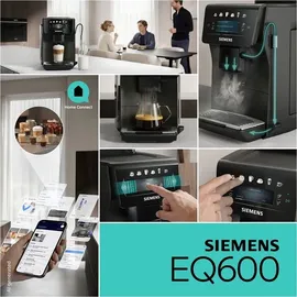 Siemens EQ600 iAroma TP603E08 Schwarz