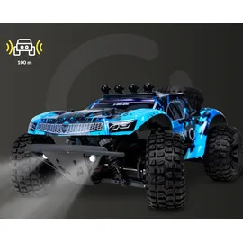 Overmax X-Hooligan Großes Schnelles Ferngesteuertes Auto, Maßstab 1:10, Geschwindigkeit 50 km/h Reichweite 100 Meter, 4x4-Antrieb 40 Minuten Fahrspaß LED-Beleuchtung