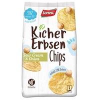 Lorenz Kicher Erbsen Chips Soure Creme & Onion Chips 85,0 g