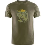 Fjällräven Herren-T-Shirt Arctic Fox T-Shirt - oliv - XL