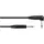 SOMMER CABLE Klinkenkabel 6,3 mono 1x 90° 6m sw Neutrik