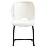 Kawola Esszimmerstuhl, Creme, Kunststoff, 49x92x59 cm, Esszimmer, Stühle, Esszimmerstühle, Schwingstühle