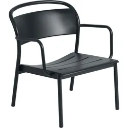 Linear Sessel schwarz