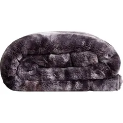 Wohndecke STAR HOME TEXTIL "Marmor", grau (anthrazit), B:140cm L:190cm, Wohndecken, besonders weich, hochwertig, Kuscheldecke