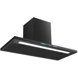 PKM WT3-90-A++BR Inselhaube 90 cm Schwarz