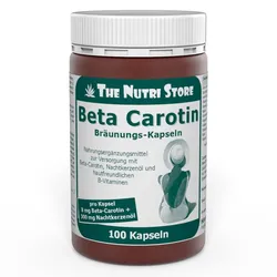 Beta Carotin 8 mg Bräunungskapseln  100 St Kapseln