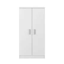 Loungitude Schuhschrank 55 x 108 x 36 cm weiß / weiß
