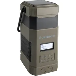 Albrecht Notfall Kurbelradio DR114 DAB+ mit Camping Lampe