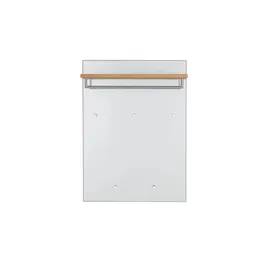 Möbel Kraft Garderobenpaneel Duna 80 x 109 x 27 cm Weiß