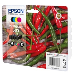 Epson 503 Original Druckerpatrone Multipack C13T09Q64010 Chilischoten-Tinte