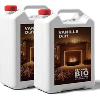 Posh Liter Bioethanol VANILLEDUFT Premium 100% für Kamin 10L