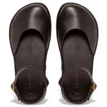 El Naturalista für Damen. 256831101005_001 Ledersandalen N5683 Bare schwarz (37), Wohnung, Schnalle, Lässig