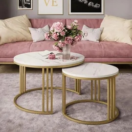 lookway LORI Gold Holzwerkstoff 70 x 48 x 70 cm