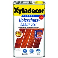 Xyladecor Holzschutzlasur 2in1 Aussen, 5 Liter, Farbton Palisander