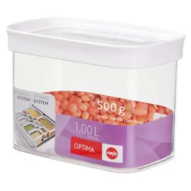 Emsa Optima rechteckig weiß 1 l