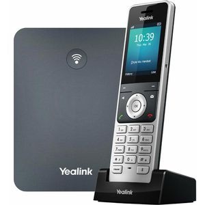 Yealink Telefon W76P, silber / schwarz, schnurlos
