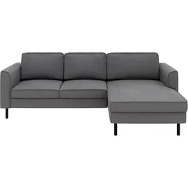 Home Affaire Ecksofa 2-Sitzer Polyester Grau