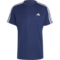 adidas Train Essentials 3-Streifen Training T-Shirt Herren T-Shirt, blau - 4XL