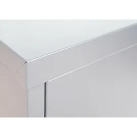 Proregal Aktenschrank 98x80x40 cm Hellgrau