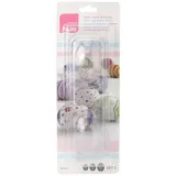 Ibili 791800 Set mit 3 Osterei-Formen, 6 + 7 + 8 cm