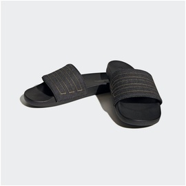 adidas Adilette Comfort Slides, Core Black Preloved Yellow Core Black, 42