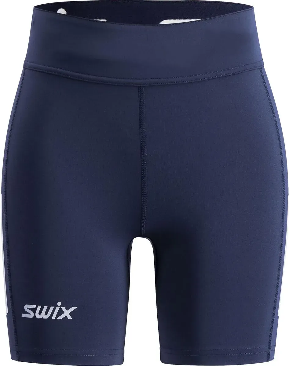 Swix Pace High Waist Half Tights W dark navy (75100) L
