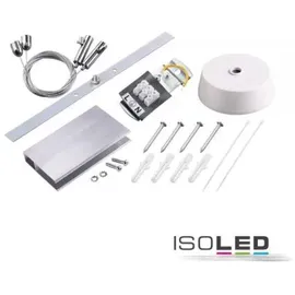ISOLED LED Hängeleuchte Linear Up+Down 1200, 40W, prismatisch, linear-verbindbar, weiß