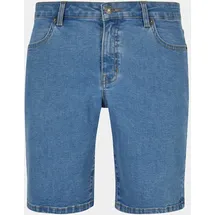 URBAN CLASSICS Relaxed Fit Kurze Jeans Light Blue Washed 28