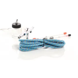 Wiltec Airbrush Pistole Typ 182K Silber 12,00mm x 47,00mm x 155,00mm