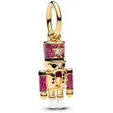 Pandora Beweglicher Nussknacker Goldfarben 763583C01