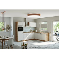 Held Möbel Küchenzeile Sorrento ca. 210x270cm, in Weiß