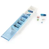 Tescoma Pillenbox PRESTO, blau
