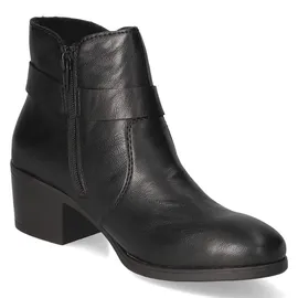 Rieker Damen Ankle Boots 73975, Frauen Stiefeletten,uebergangsschuhe,uebergangsstiefel,knöchelhoch,reißverschluss,Bootee,schwarz (00),39 EU | Gr.: 39