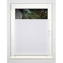MYDECO Plissee Free 50 x 130 cm weiß