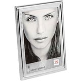 walther design Bilderrahmen Elodie Portraitrahmen, 13x18 cm, silber, BM318S